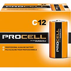 Duracell Pc1400 Procell Battery, Non-Rechargeable Alkaline, 1.5 V, C