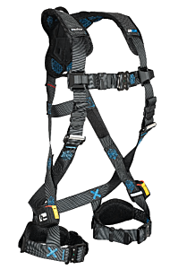 Falltech 8124Bqc2X Ft-One Full Body Harness 1D Standard Non-Belted, 2X-Large, Qc Legs And Chest