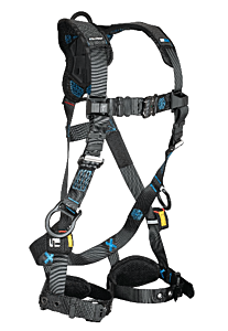 Falltech 8128B3Ds Ft-One Full Body Harness 3D Standard Non-Belted, Small, Tb Legs/Qc Chest