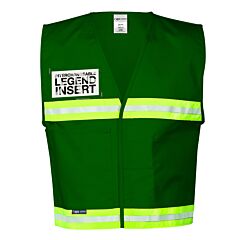 Kishigo 4705 4700 Series Incident Command Vest, Green, Size 2X-Large