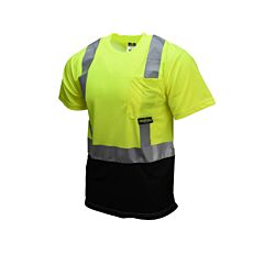 Radians St11B Type R Class 2 Short Sleeve Black Bottom T-Shirt