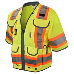 Radians Sv55-3 Class 3 Heavy Woven Two Tone Engineer Vest