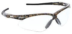 Mcr Safety Momp110Af Safety Glasses, Memphis Mp1 Mossy Oak Frame, Clear Uv-Af Lens