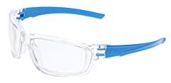 Mcr Safety Sr310 Safety Glasses, Swagger Sr3 Clear Frame, Clear Lens