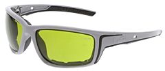 Mcr Safety Sr5220Pf Safety Glasses, Swagger Sr5 Gray Frame, 2.0 Ir Max6 Lens