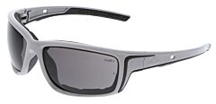 Mcr Safety Sr522Pf Safety Glasses, Swagger Sr5 Gray Frame, Gray Max6 Lens