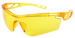 Mcr Safety Cl414 Safety Glasses, Checklite Cl4 Amber Lens