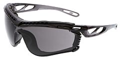 Mcr Safety Cl512Pf Safety Glasses, Checklite Cl5 Foam Gray Max6 Lens