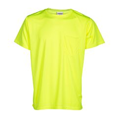 Kishigo 9124 Microfiber Short Sleeve T-Shirt, Economy, Non-Ansi, Lime