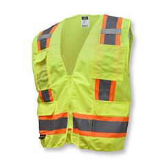 Radians Sv6G Two Tone Surveyor Type R Class 2 Solid/Mesh Safety Vest