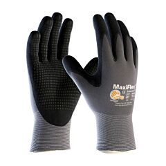 Pip 34-844 Maxiflex Endurance, 15G Gry Nylon Shell, Black Microfoam Nitrile Dot, Class A3