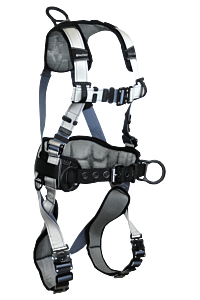 Falltech 7089Bq Flowtech Lte 3D Construction Belted Full Body Harness, Locking Quick Connect Adjustment