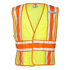 Kishigo 1166Ba Contrasting Mesh Breakaway Vest, Class 2