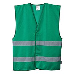 Portwest F474 Iona 2 Band Vest, Non-Ansi, Green, Size 2X/3X-Large