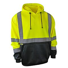 Radians Sj02B-3 Class 3 Pullover Sweatshirt - Green, Black Bottom