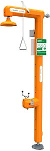 Guardian Gfr3107 Heated Safety Station With Eyewash, Top Inlet, Rated For Class I, Division 2 Environment, Alarm Horn, Light And Remote Sensing Capability