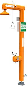 Guardian Gfr3110 Heated Safety Station With Eyewash, Bottom Inlet, Rated For Class I, Division 2 Environment