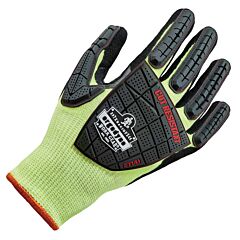 Ergodyne 17833 Proflex 7141-Case Nitrile-Coated Dir Level 4 Cut Gloves, Case Of 72, Lime, Size Medium
