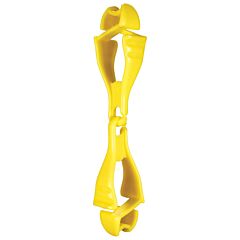 Ergodyne 19719-Bulk Squids 3400-Bulk Glove Clip, Dual Clip Mount, 100 Pack, Lime