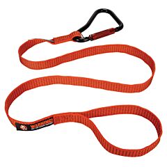 Ergodyne 19148 Squids 3148 Tool Lanyard Xl Carabiner + Loop, 80Lb, Orange, 76"
