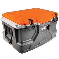 Ergodyne 13171 Chill-Its 5171 Industrial Hard Sided Cooler, 48 Quart, Orange And Gray, Single