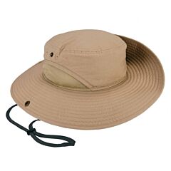 Ergodyne 12599 Chill-Its 8936 Lightweight Ranger Hat With Mesh Paneling, Khaki, Size Large/X-Large