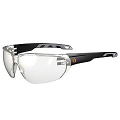 Ergodyne 59280 Skullerz Vali Frameless Safety Glasses, Sunglasses, Matte Black, In/Outdoor Lens