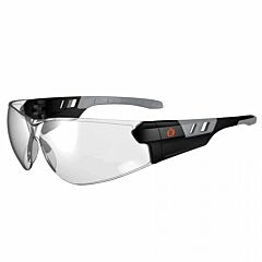 Ergodyne Ergodyne-59133 Skullerz Saga Frameless Safety Glasses, Sunglasses, Matte Black, In/Outdoor Lens