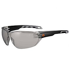 Ergodyne 59283 Skullerz Vali-Af Frameless Safety Glasses, Sunglasses, Matte Black, Anti-Fog In/Outdoor Lens
