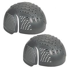 Ergodyne 23482 Skullerz 8945F(X)2P Bump Cap, Charcoal, 2-Pack
