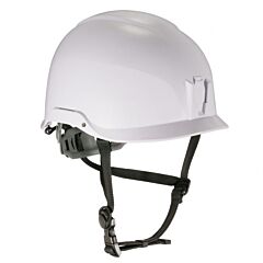 Ergodyne 60201 Skullerz 8974-Led Class E Safety Helmet + Led Light, White