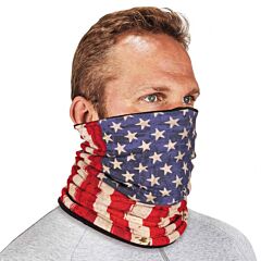 Ergodyne 42321 N-Ferno 6491 Reversible Thermal Multi-Band, American Flag