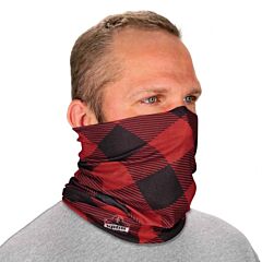 Ergodyne 42210 Chill-Its 6485 Multi-Band, Red Buffalo Plaid