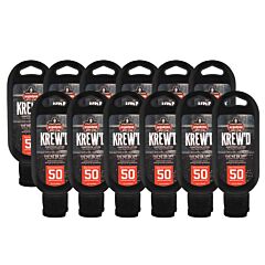 Ergodyne 16638 Krewd 6352-12Pk 1.5Oz, Spf 50 Sunscreen Lotion, Spf 50, 12-Pk Display