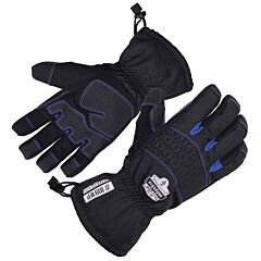 Ergodyne 17613 Proflex 819Wp Extreme Thermal Waterproof Winter Work Gloves, Black, Size Medium
