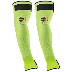 Ergodyne 17943 Proflex 7941-Pr18 Cut-Resistant Arm Sleeve Pair, Lime, 18 In