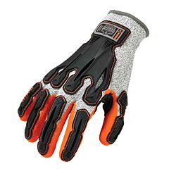 Ergodyne 17582 Proflex 922Cr-Case Nitrile-Coated Cut-Resistant Gloves, Case Of 96, Gray, Size Small