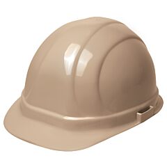 Erb 19144 Omega Ii Hard Hat With Accessory Slots And 6-Point Slide-Lock Suspension, Beige