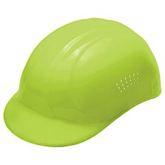 Erb 19125 67 Bump Cap With 4-Point Pin-Lock Suspension, Hi-Viz Lime