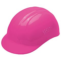 Erb 19115 67 Bump Cap With 4-Point Pin-Lock Suspension, Hi-Viz Pink