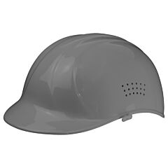 Erb 19484 67Bct Bump Cap With Tabs With 4-Point Pin-Lock Suspension, Gray