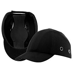 Erb 19403 913 Ball Cap Bump Hat, Black