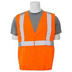 Erb 61016 Aware Wear S388 Type R, Class 2, Oxford Safety Vest, Orange, Medium