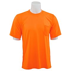 Erb 61777 Aware Wear 9601 Non-Ansi Jersey Knit Short Sleeve T-Shirt, Orange, 4X-Large