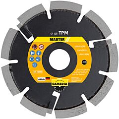 Samedia 510180 Diamond Saw Tuck Point Blade For Joint And Slot Cutting 1/4" And 5/16" Cut Width 5" Diameter With 7/8" Arbor