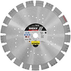 Samedia 510912 Diamond Saw Blade Shoxx Tx13 Universal Material, 12" Diameter With 1" Arbor