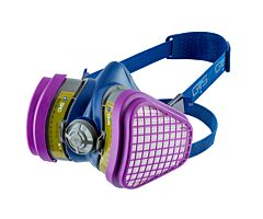 Gvs Spr484 Elipse Multigas P100 Ready To Use Mask With Replacement Filters, Size Small/Medium, Case Of 8 Each