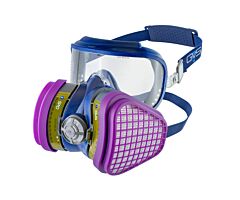 Gvs Spr624 Integra Multigas P100 Ready To Use Mask With Replaceable Filters, Size Medium/Large, Case Of 4 Each