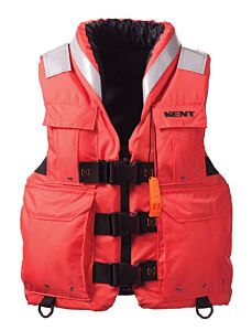Kent 150400-200-070-12 Search And Rescue "Sar" Life Vest, Type Iii, Orange, 3X-Large