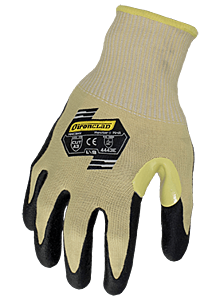 Ironclad Kkc3Kv-04-L Command Knit A3 Kevlar Gloves, Touchscreen, Vend Packed, Yellow & Black, Size Large